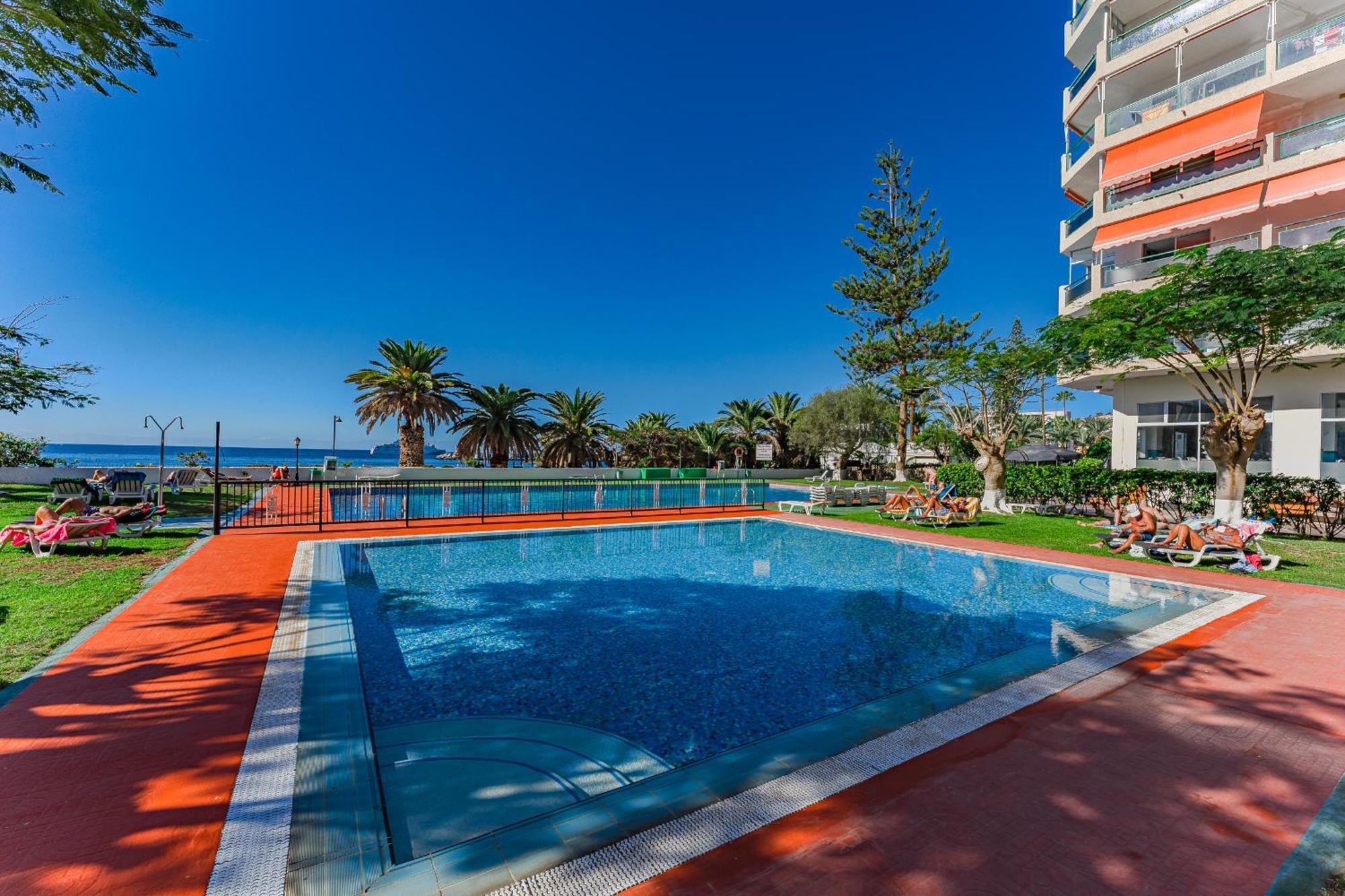 Frontline Ocean View Apartment Los Cristianos Лос Кристианос Экстерьер фото